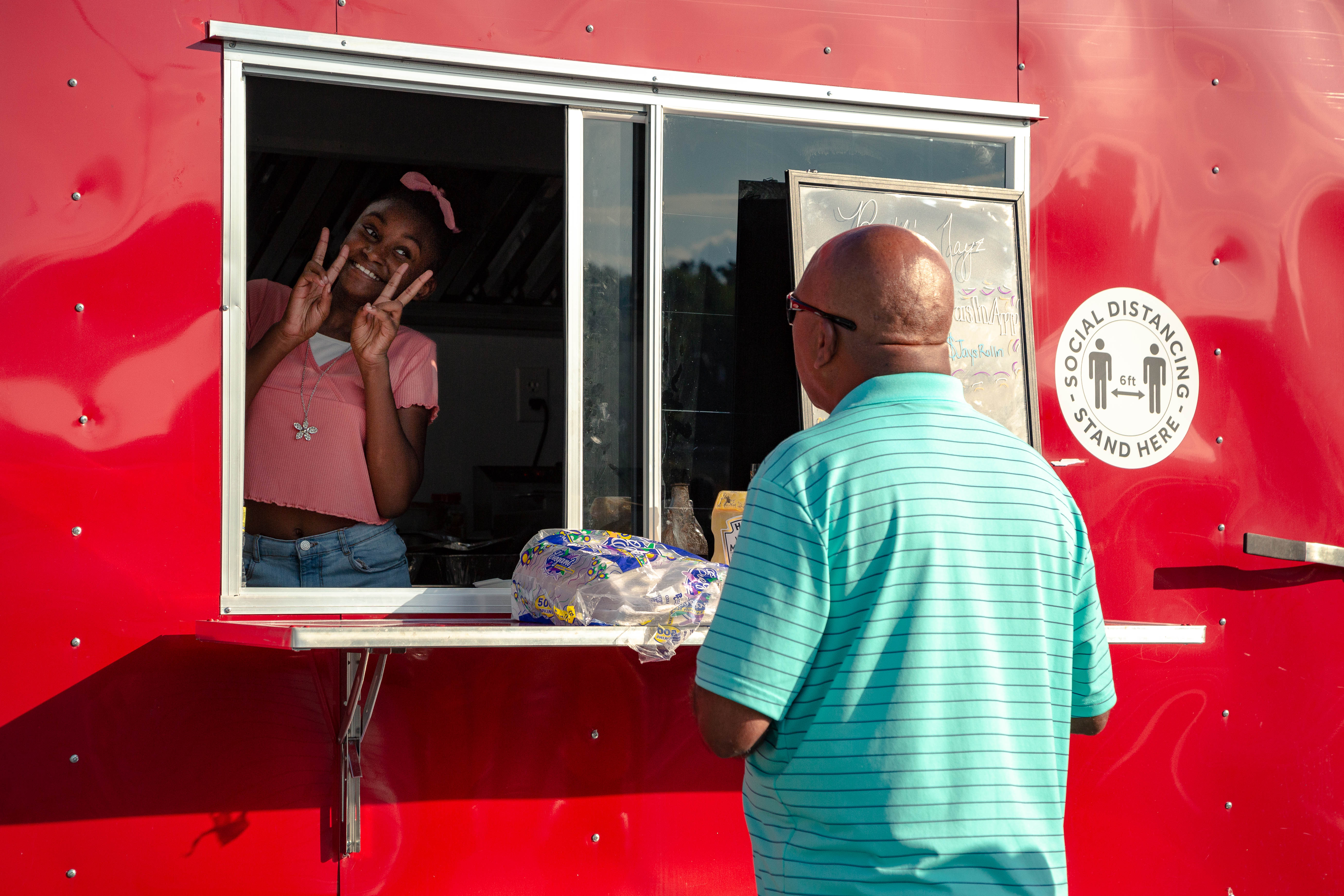 Red Food Truck